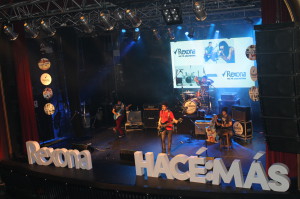 LEYHANA - Misiones -  la banda encargada del show de cierre del evento HACÉ MÚSICA de Rexona en el teatro Vorterix